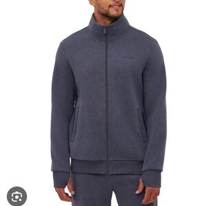Bench Men's Full Zip Fleece Jacket - Blue